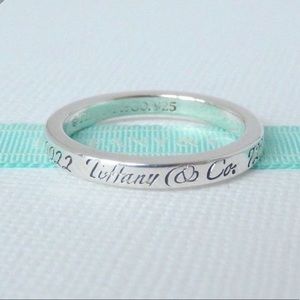 Tiffany &Co. Address Ring